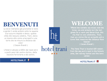 Tablet Screenshot of hoteltrani.it